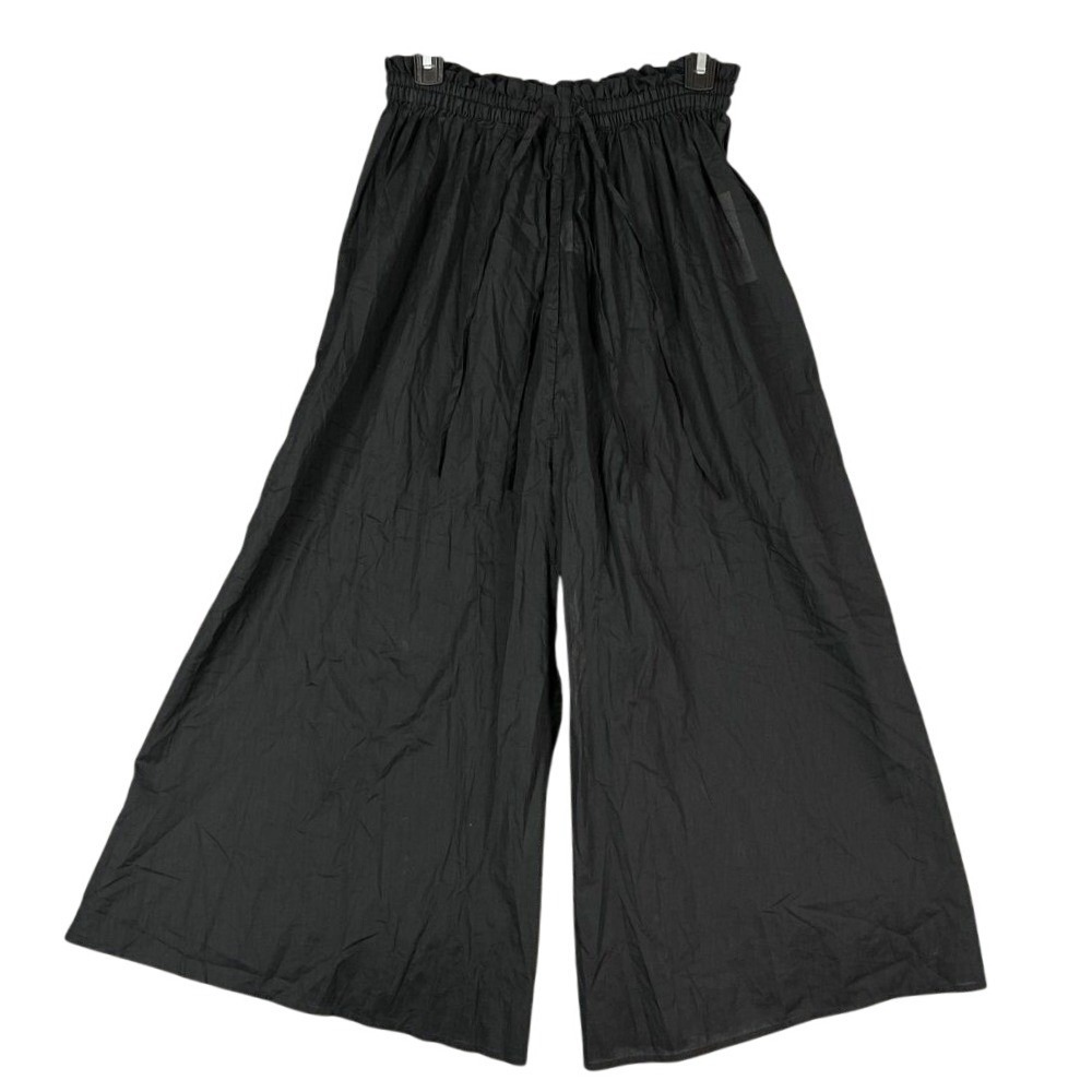J Crew Cover Up‎ Womens XS Skirt Sarong Sheer Voile Beach Resort Cotton Black